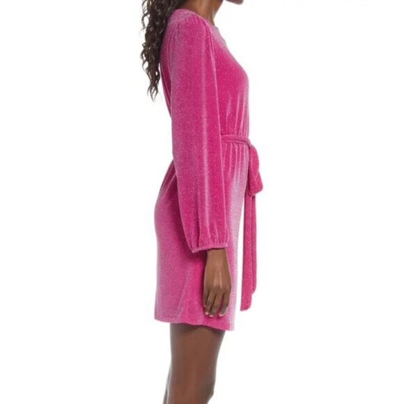 FRAICHE BY J Bling Long Sleeve Minidress - Picture 3 of 8